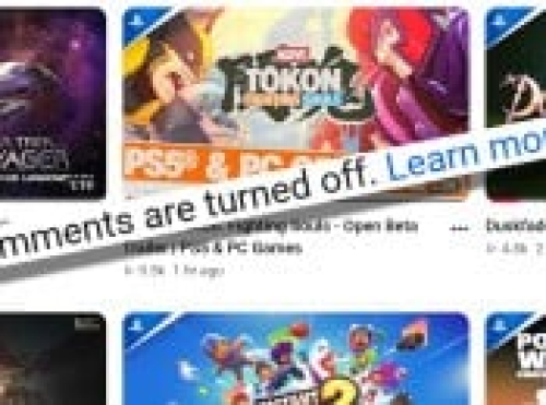 Claims Sony Has Disabled YouTube Comments Over Physical Disc Backlash Are Not True